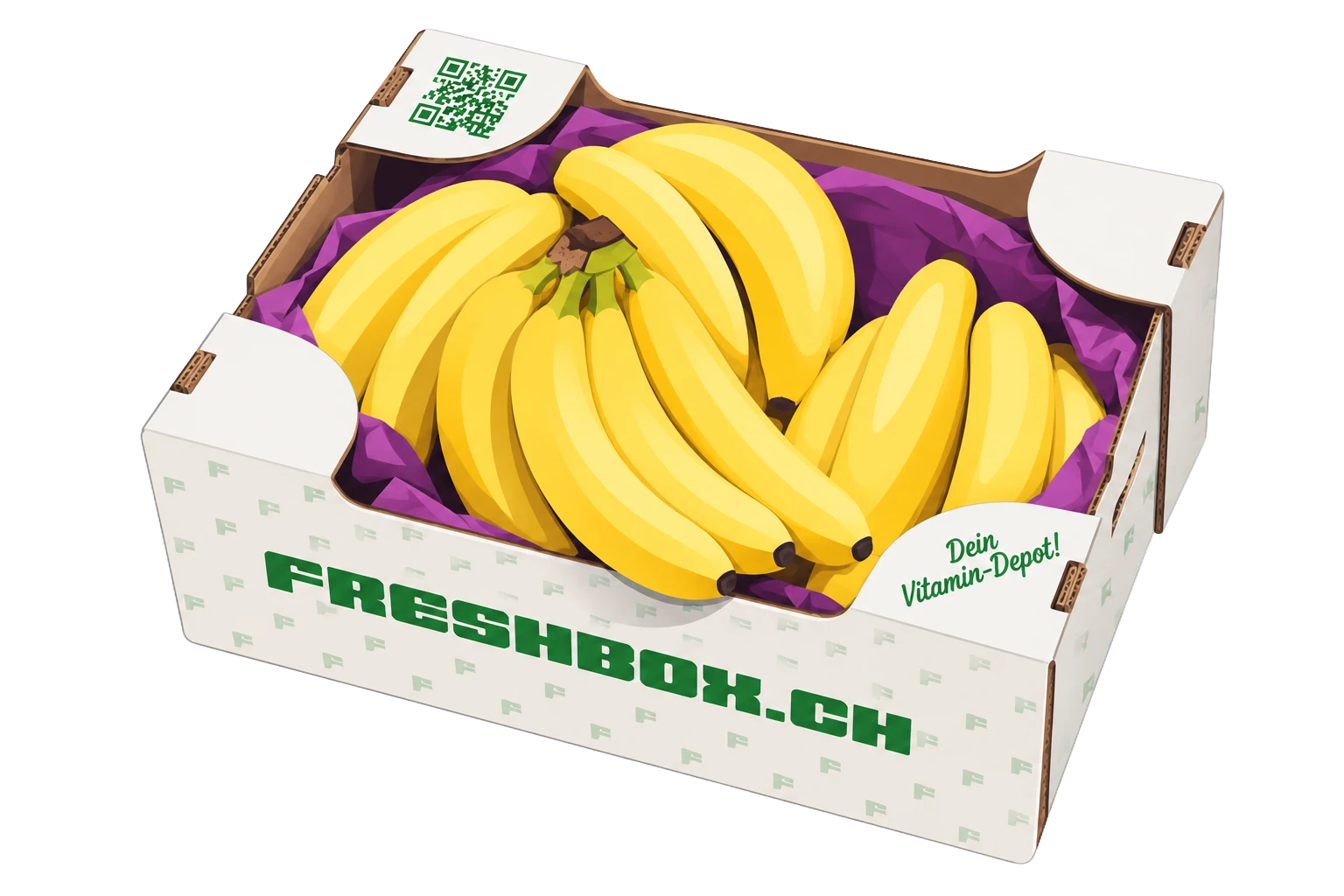 Freshbox mit Bananen – dein Survival-Proviant